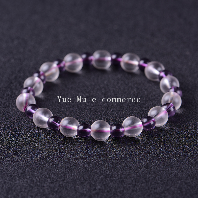 Glass crystal bracelet, colored frosted bracelet, DiTan online store, small commodity opening, traffic attraction gift