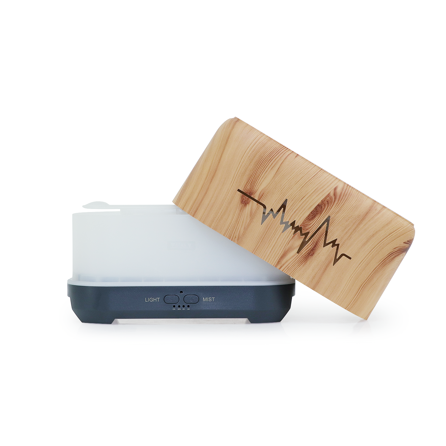 Creative flame aromatherapy machine, bedroom bedside table small night light, home office humidifier