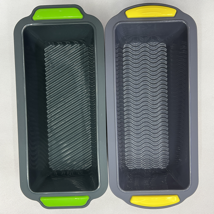Silicone two-color toast mold cake baking tray DIY toast mold baking tray baking utensils