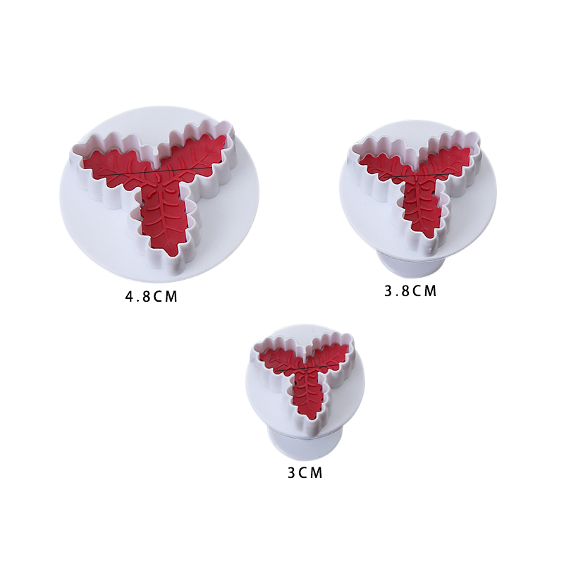 DIY baking cake mold 3PCS sunflower mold sugar flipping embossing die-cutting mold spot wholesale