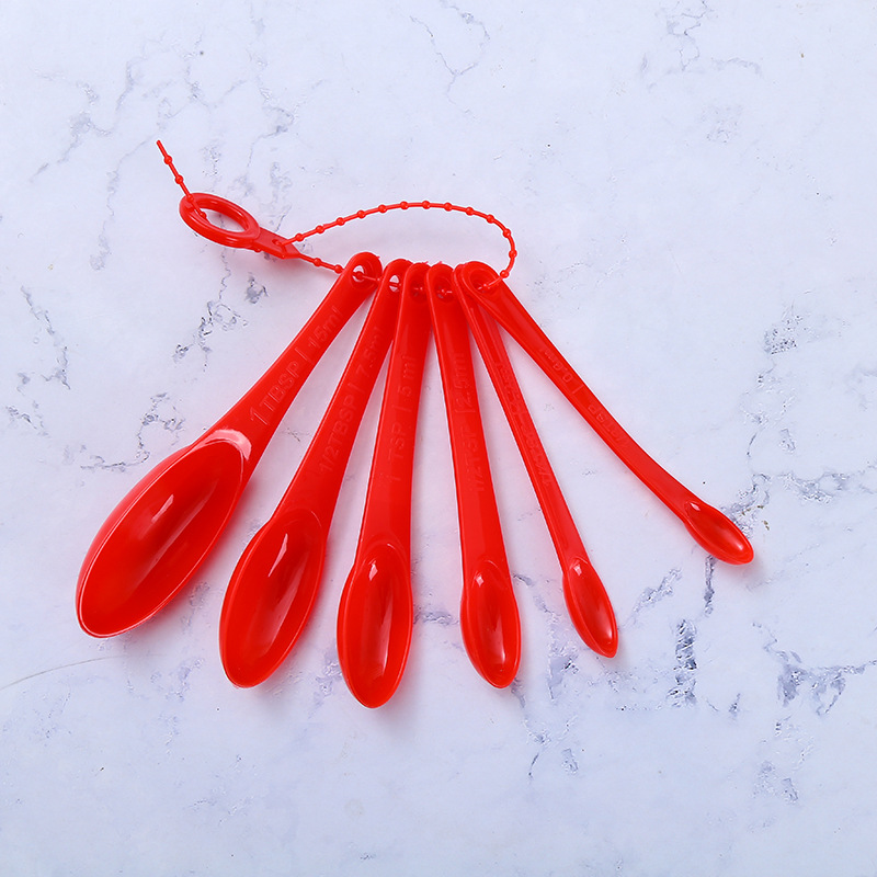Small tool measuring spoon set 11 pieces PP plastic measuring spoon measuring cup baking tool