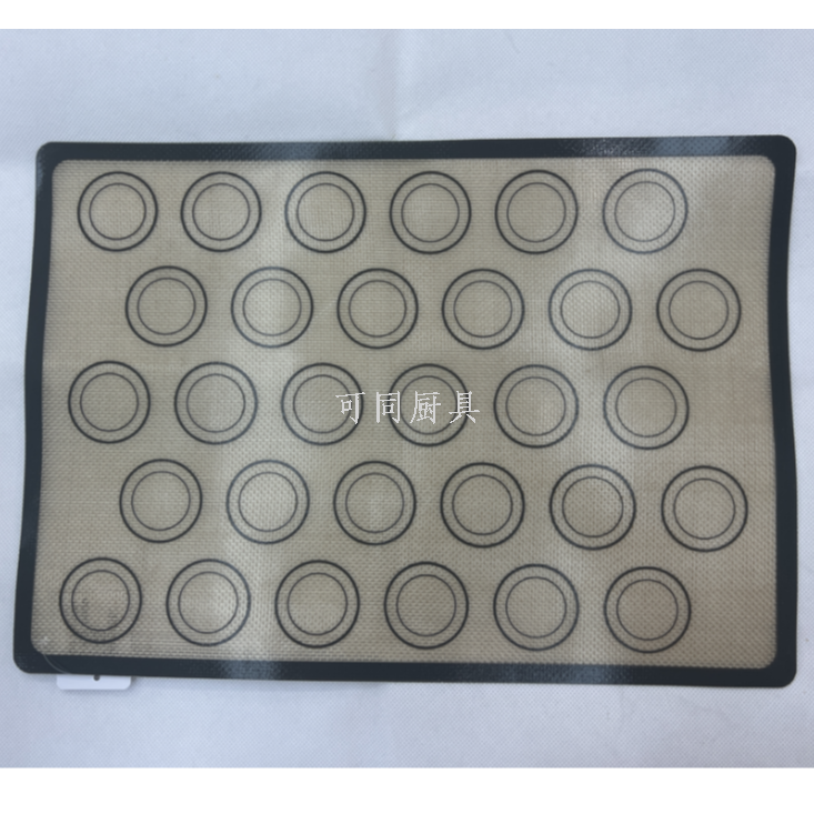 Hot selling silicone baking pad, heat-resistant macaron baking pad, reusable non stick kneading pad, kitchen baking tool