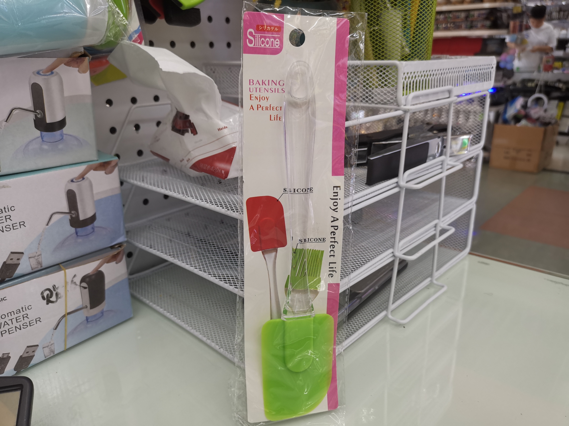 Baking Tools Silicone Brush Baking Barbecue Brush Silicone Oil Brush Scraper Set Cake Cream Barbecue Hairbrush