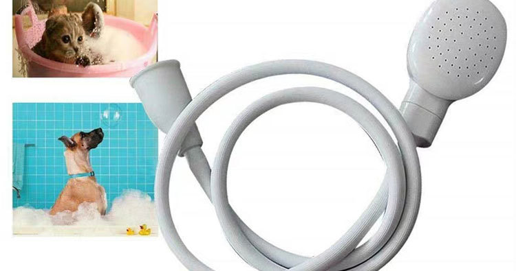 Foreign trade direct supply pet showerheads, multi-purpose dog cleaning and beauty tools, animal showerheads, and bathing tools