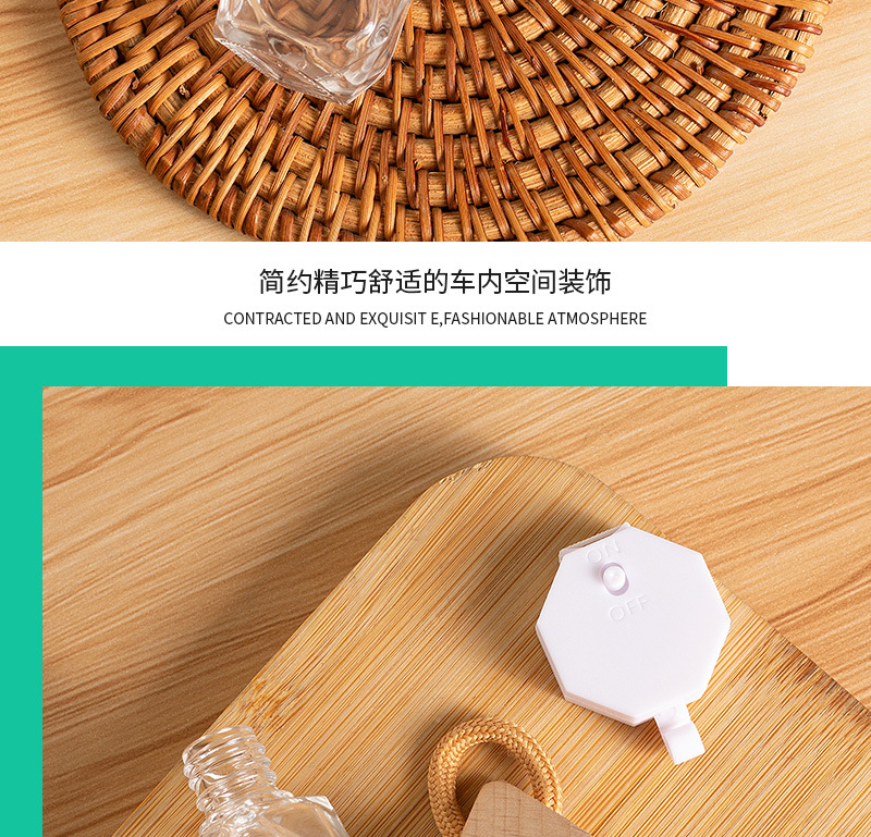 Easy pull buckle, retractable buckle, car mounted fragrance bottle, car mounted fragrance pendant, diamond shaped perfume bottle, car accessories