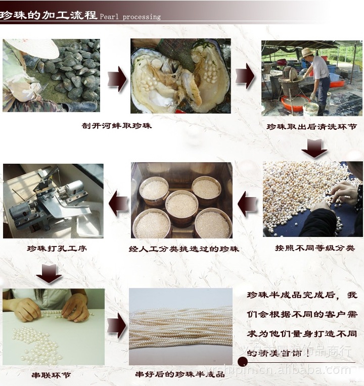 Wholesale original 9-10mm punch near garden breeding pearl ancient silver snowflake necklace bracelet clothing accessories set