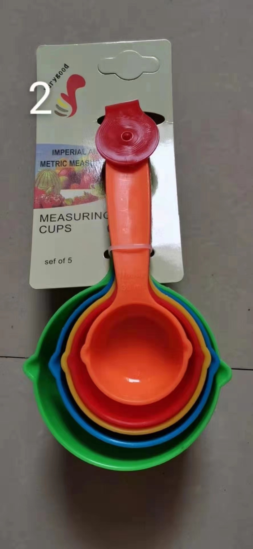 Baking measuring spoon, scale measuring spoon set, colored plastic measuring spoon, baking tool, fabric seasoning spoon, measuring cup