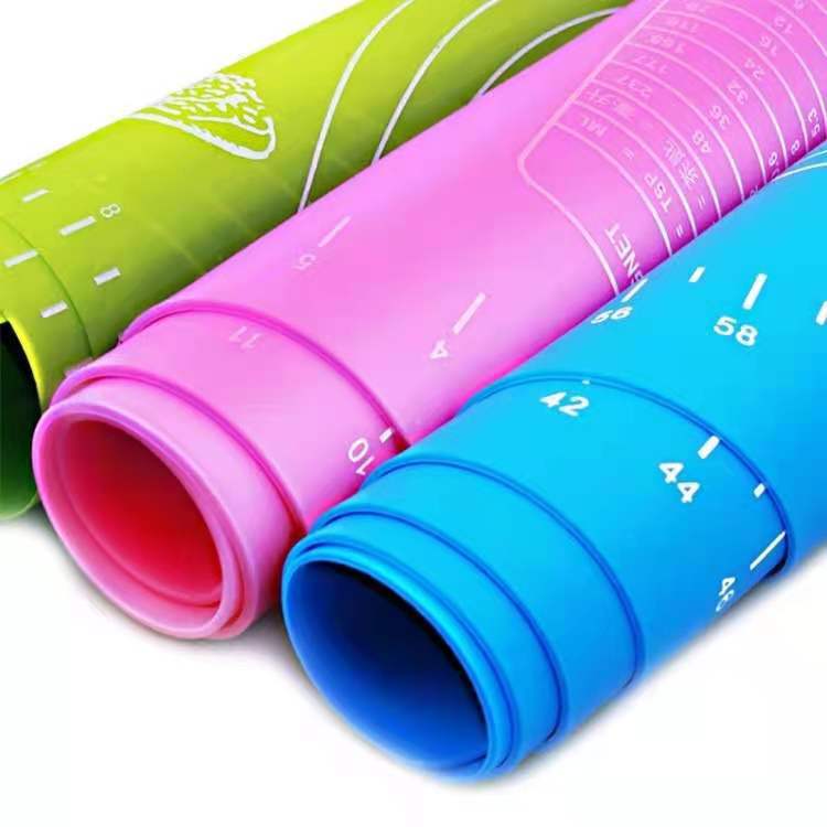Baking tools, kitchen, household silicone pads, kneading pads, thickened, non slip, non stick rolling pads, flour pads, and dough pads