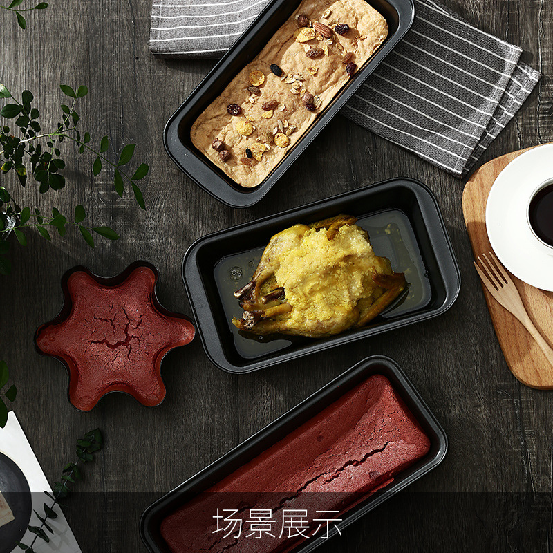 Cake mold baking tray baking tool salad bowl baking tray hexagonal plate toast mold cake mold