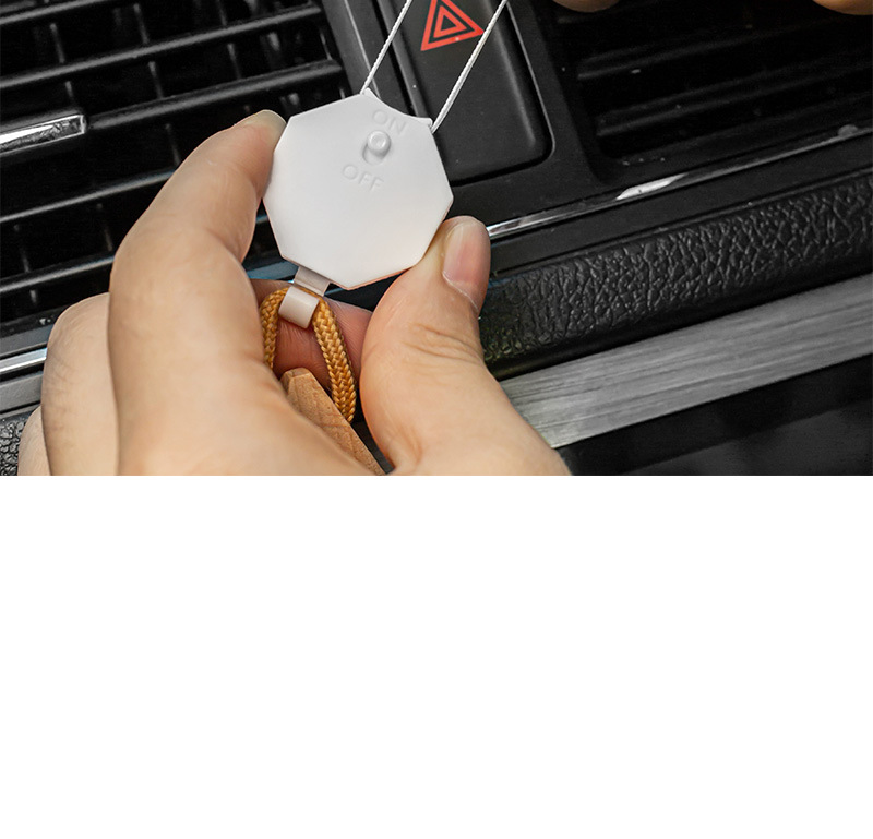 Easy pull buckle, retractable buckle, car mounted fragrance bottle, car mounted fragrance pendant, diamond shaped perfume bottle, car accessories