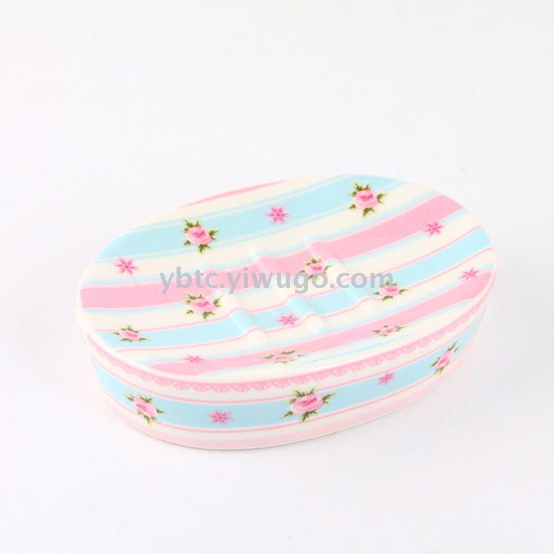 Ceramic toiletry set, bathroom supplies, bathroom four piece set, mouthwash cup, toothbrush cup set, creative sanitary ware gift