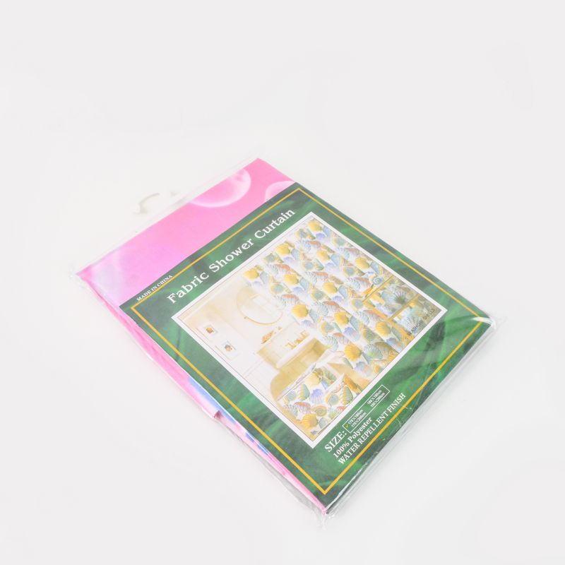 Bathroom dry wet separation shower curtain, waterproof wholesale and retail of polyester cloth, shower curtain