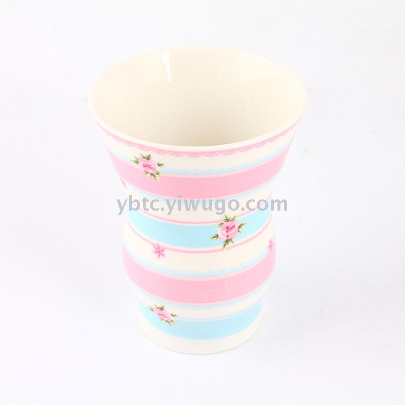 Ceramic toiletry set, bathroom supplies, bathroom four piece set, mouthwash cup, toothbrush cup set, creative sanitary ware gift