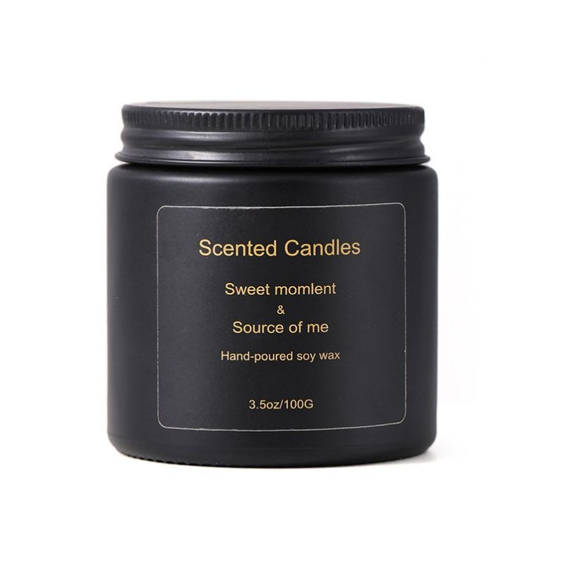 Hot selling internet celebrity glass cups, scented candles, smokeless soy wax decorative gifts