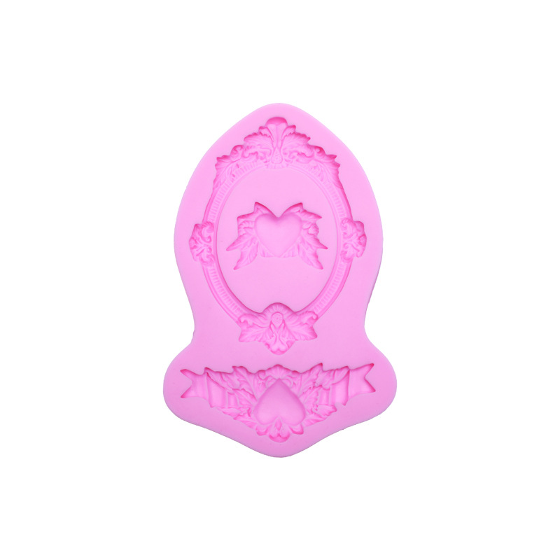 DIY Baking Tools Baking Tool Set Home Lace Frame Liquid Silicone Mold Flip Sugar Cake Decoration Mold