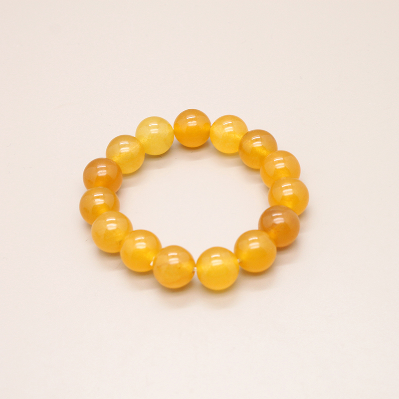 Quartz stone, jade, purple yellow crystal bracelet, quartz stone, single circle, seven colored jade, optimized colored bracelet jewelry