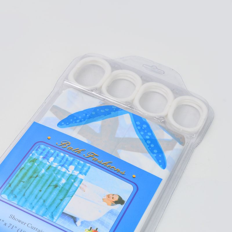 Factory direct sales of environmentally friendly bathroom waterproof shower curtains are cheap