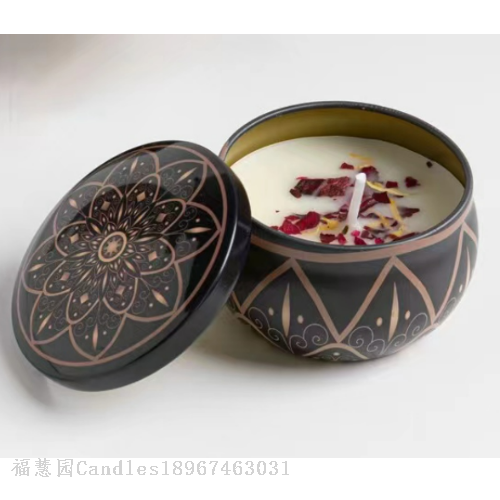 Cross border soybean wax dried floral scented candles, wedding souvenirs, birthday gifts, and giveaways
