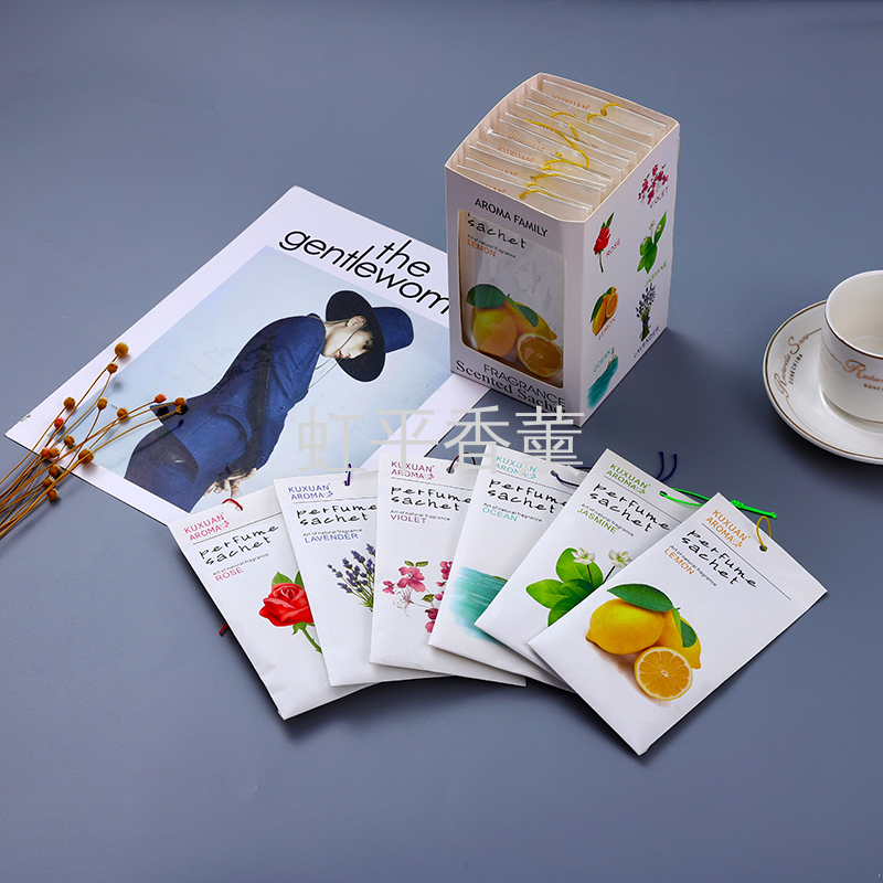 New aromatherapy bag, sachet, sachet hook, sachet, insect proof fragrance agent, wardrobe sachet, sachet