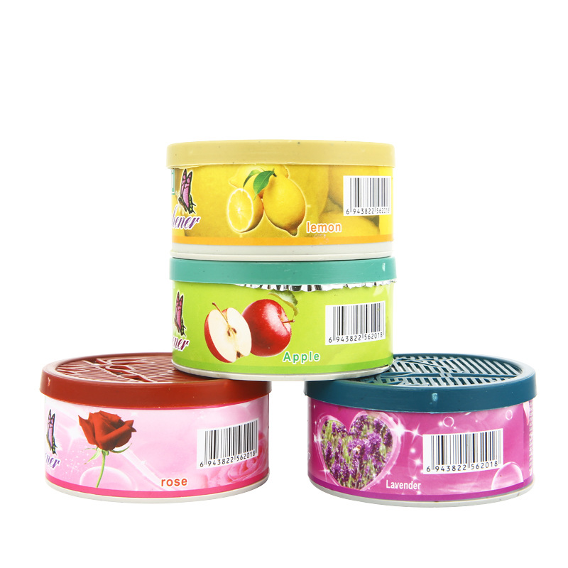 Indoor and household deodorizing solid air freshener, car fragrance remover, toilet deodorizing solid fragrance remover