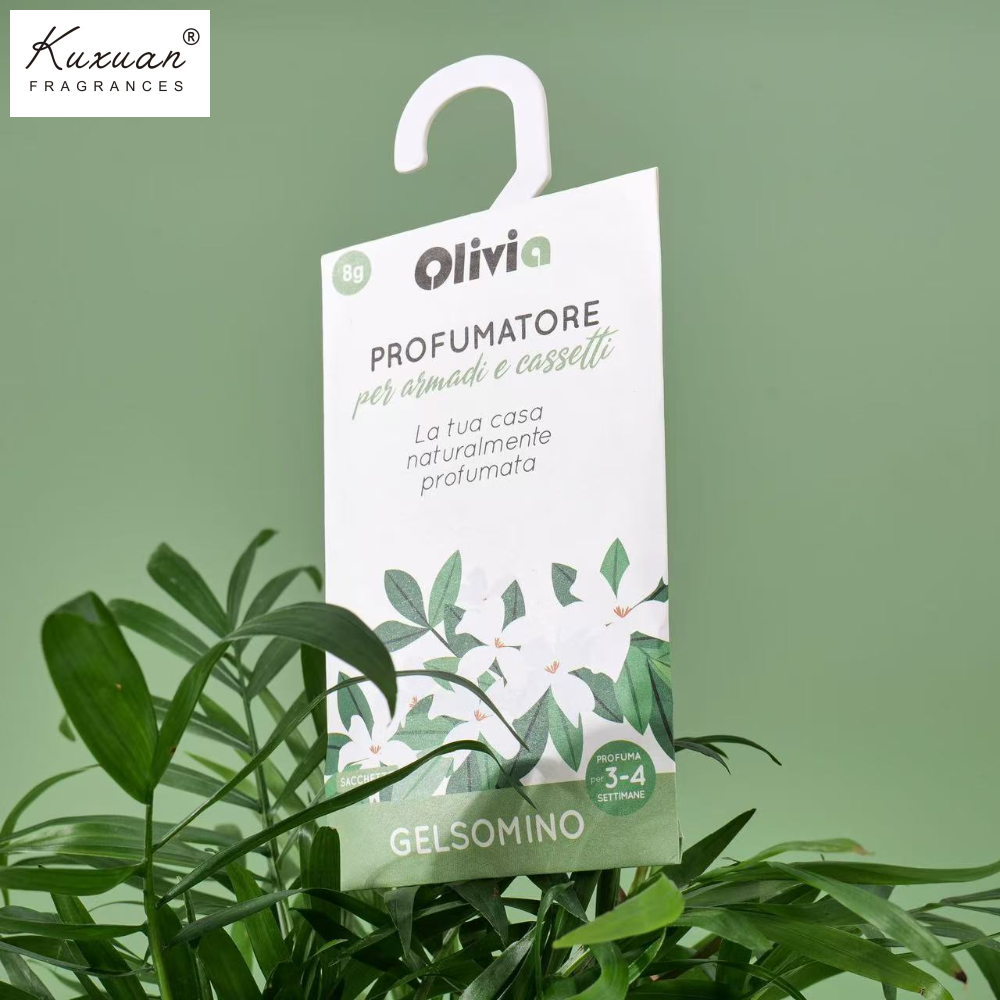 Creative Hook Drawer Wardrobe Fragrant Bag Bedroom Deodorizing Fragrant Bag Aromatherapy Fragrance Wholesale Paper Bag Car Fragrant Bag Pendant