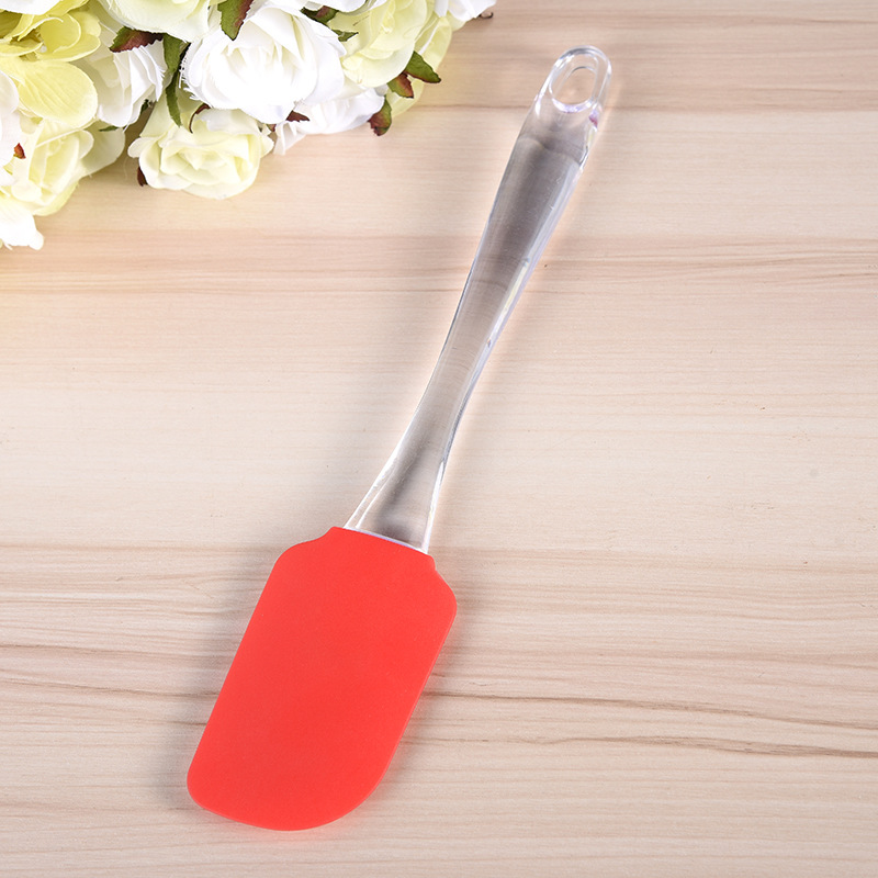 Manufacturer direct sales cream cake barbecue kitchen brush silicone small half oil brush combination silicone scraper