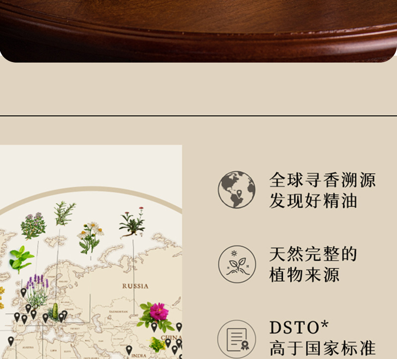 Aromatherapy essential oil humidifier special natural plant essential oil sweet orange lavender diffuser stone aromatherapy candle DIY