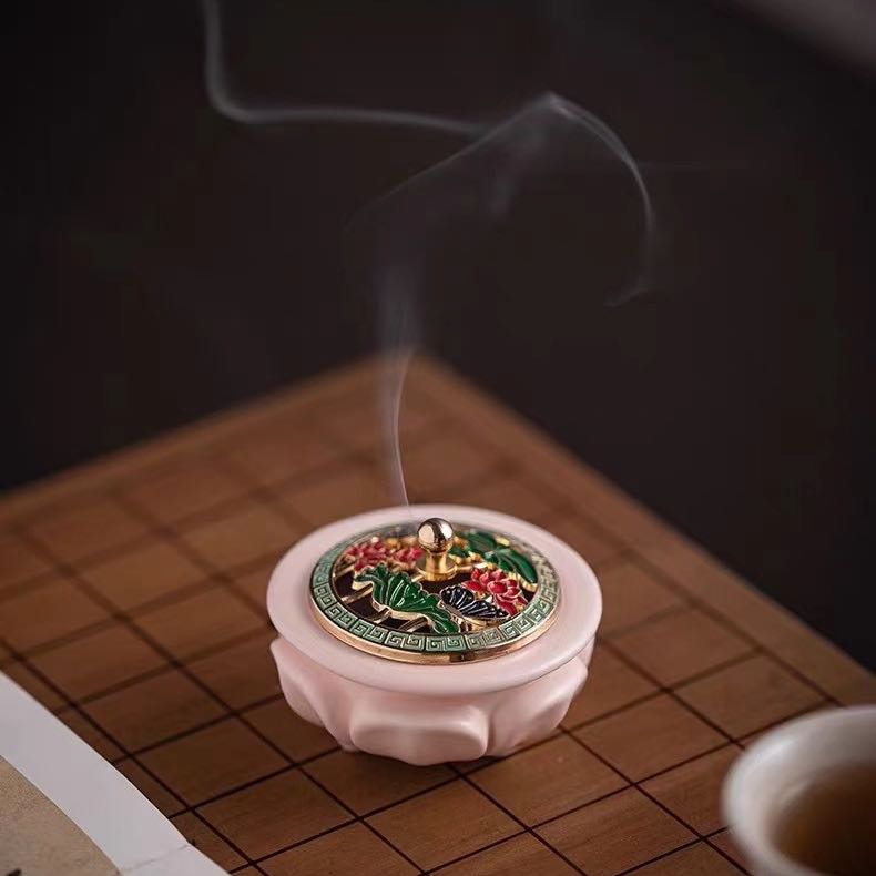 2024 Aroma Burner Ceramic Indian Fragrance Reflux