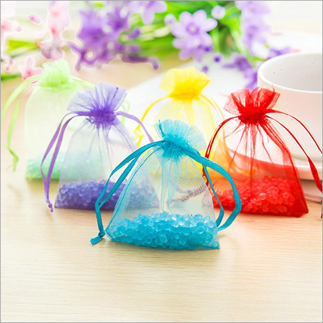 Wardrobe sachet dehumidified bead coated cabinet sachet insect proof mesh sachet bedroom aromatherapy bag wholesale*