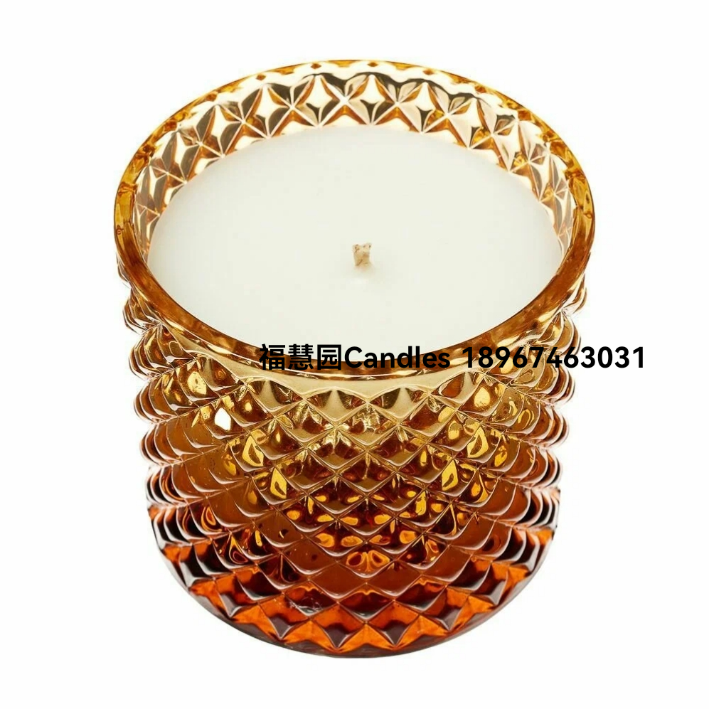 Manufacturer direct sales cross-border soybean wax glass cup aromatherapy candle wedding companion gift birthday gift giveaway