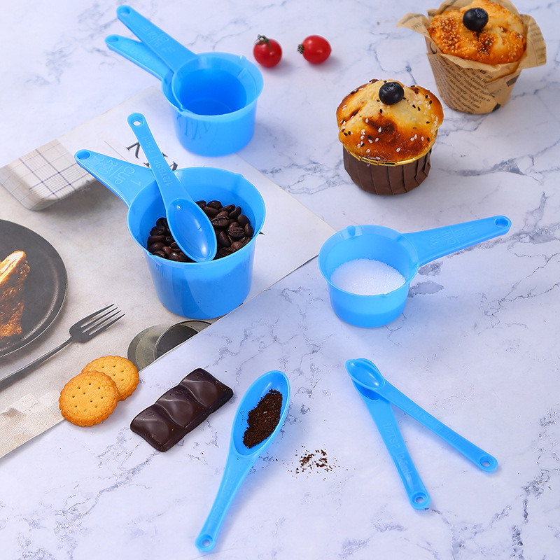 Small tool measuring spoon set 11 pieces PP plastic measuring spoon measuring cup baking tool
