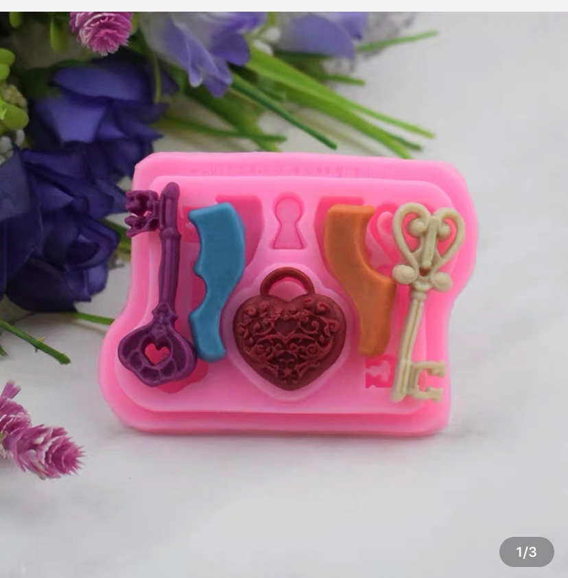 Silicone cake mold DIY sugar flipping mold Liquid adhesive decorative mold