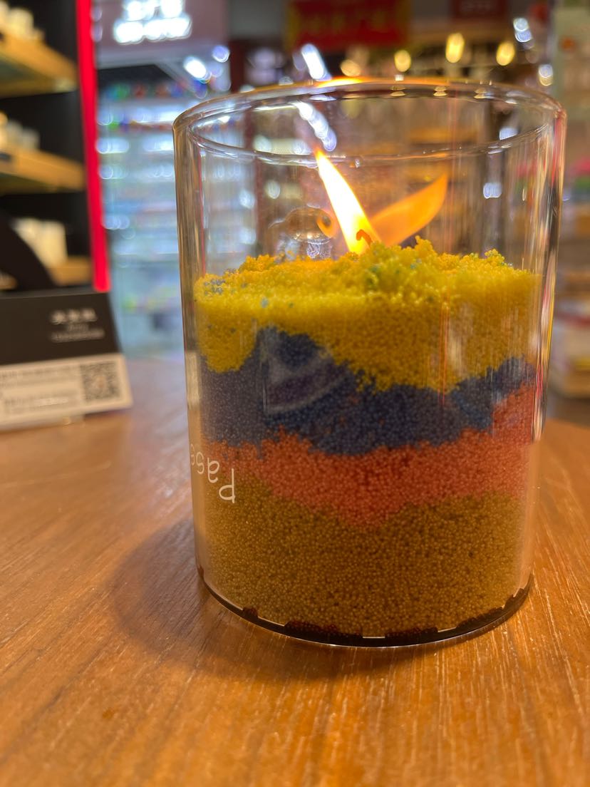 Sand wax DIY candle parent-child candle cup wax party wedding birthday gift candle aromatherapy candle