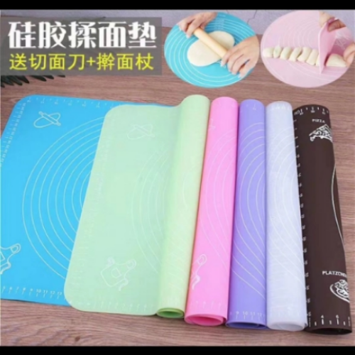 Rolling pad, kneading pad, silicone kneading pad, anti slip and non stick, high resistant silicone pad
