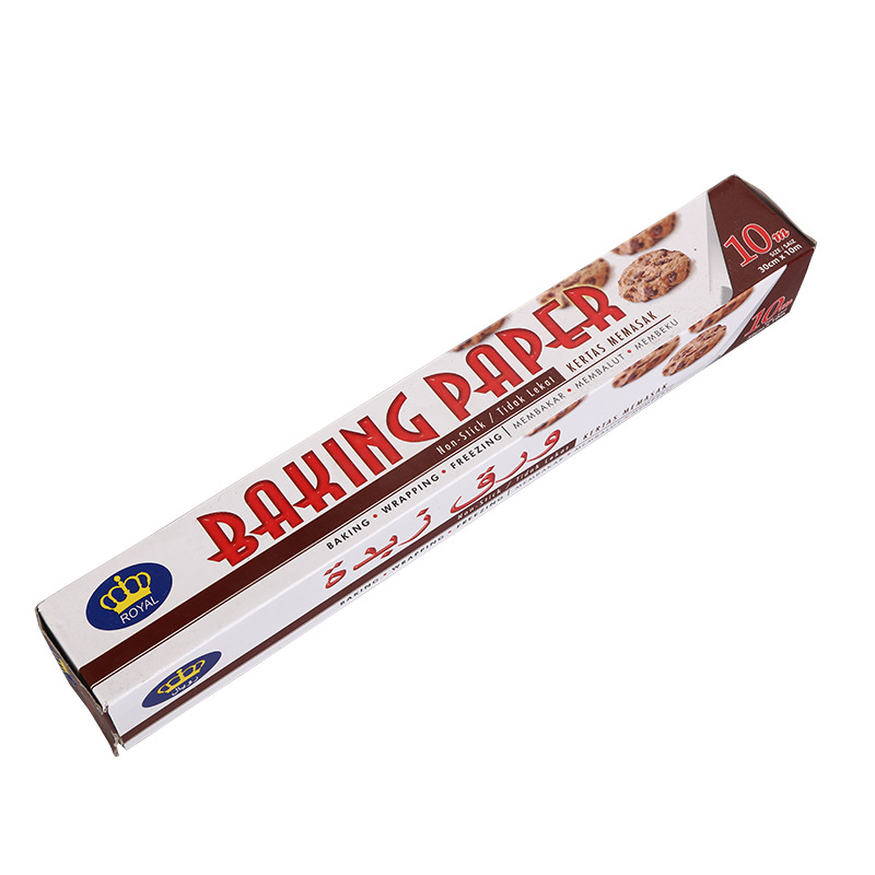 Manufacturer's direct supply oven special barbecue silicone oil paper baking cake biscuits barbecue color packaging silicone oil paper