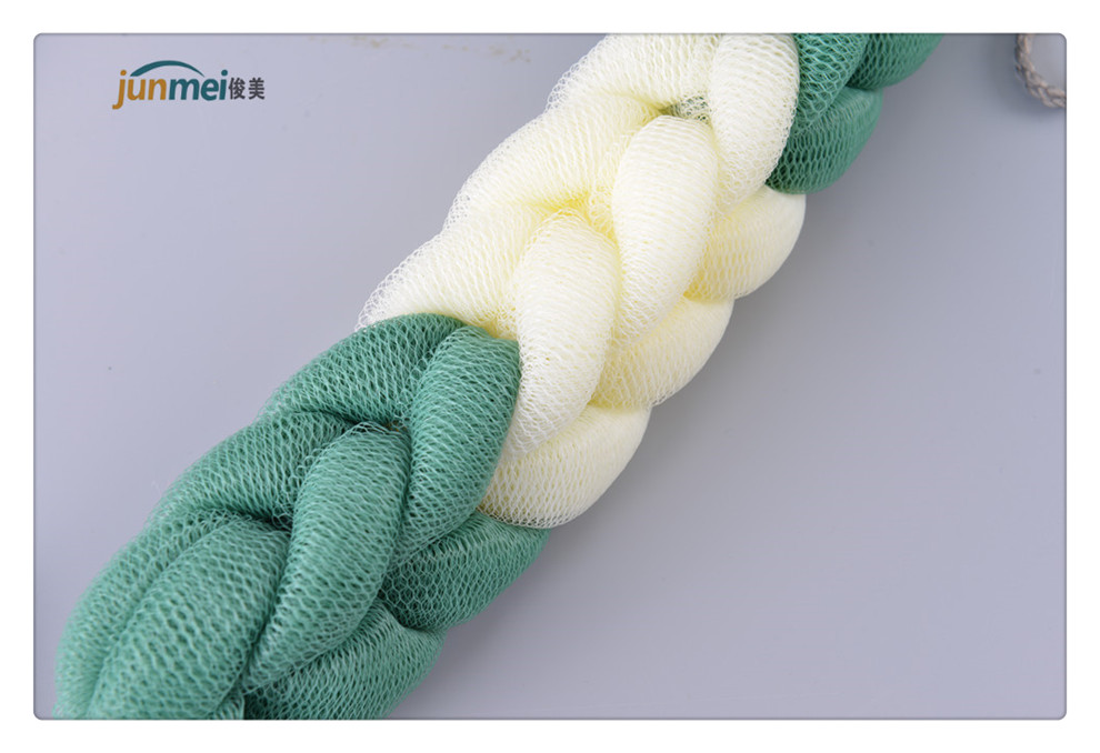 【 Handsome 】 Bath Ball Bath Flower Long Strip Rubbing Back Bath Strip Bath Towel Bath Ball Pulling Back Strip Divine Tool Rubbing Bath Towel