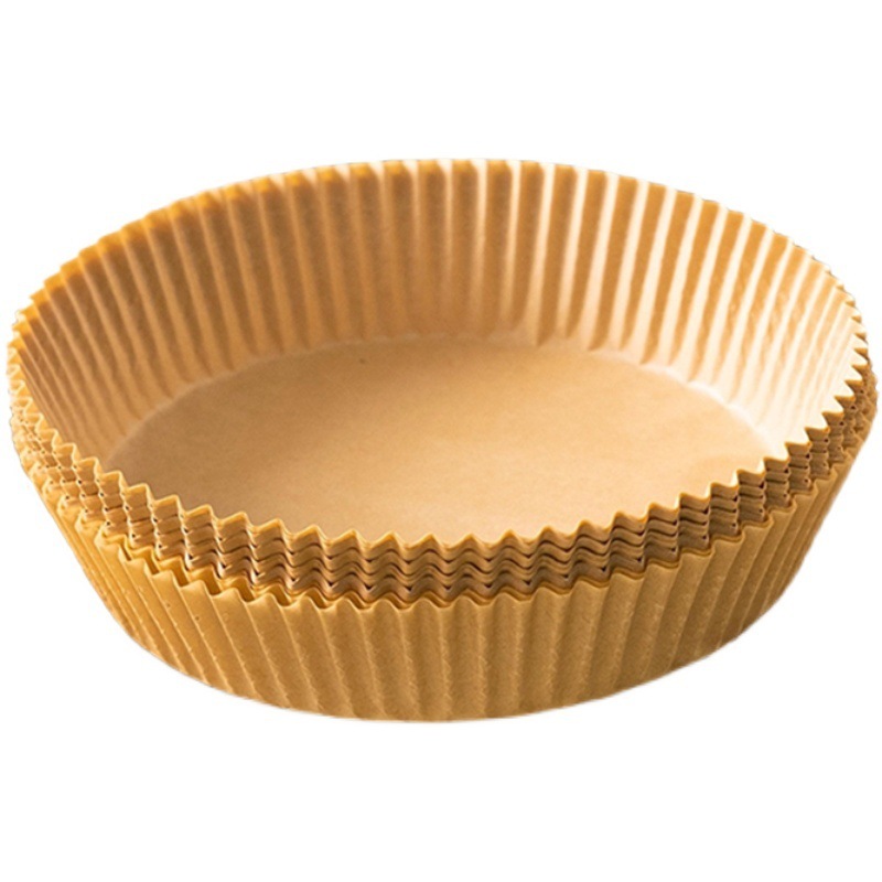 Air fryer special paper double-sided silicone oil paper pad paper baking barbecue household food silicone oil paper circular paper tray