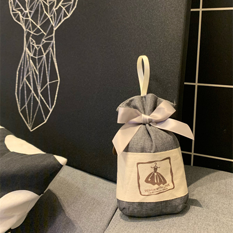 New Korean version simple fabric tea sachet wardrobe/shoe cabinet/car aromatherapy bag factory direct sales JA-666