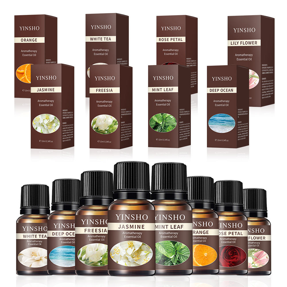 Cross border essential oil Oil soluble rose mint essential oil Air fresh fragrance expanding gypsum perfume essential oil