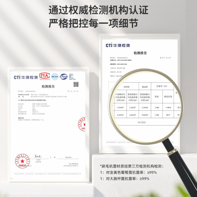 Adult silver ion square hole tooth brush with soft bristles for couples, wide head ultra fine bristles for home use, high-end toothbrush manufacturer direct sales in stock