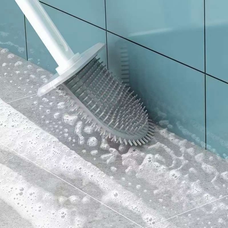 Silicone sanitary brush, high-end sanitary brush, bathroom products