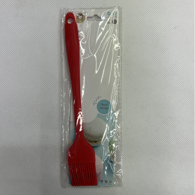 Silicone brush set, barbecue oil brush, baking scraper, household kitchen tool, heat-resistant and non shedding silicone barbecue brush