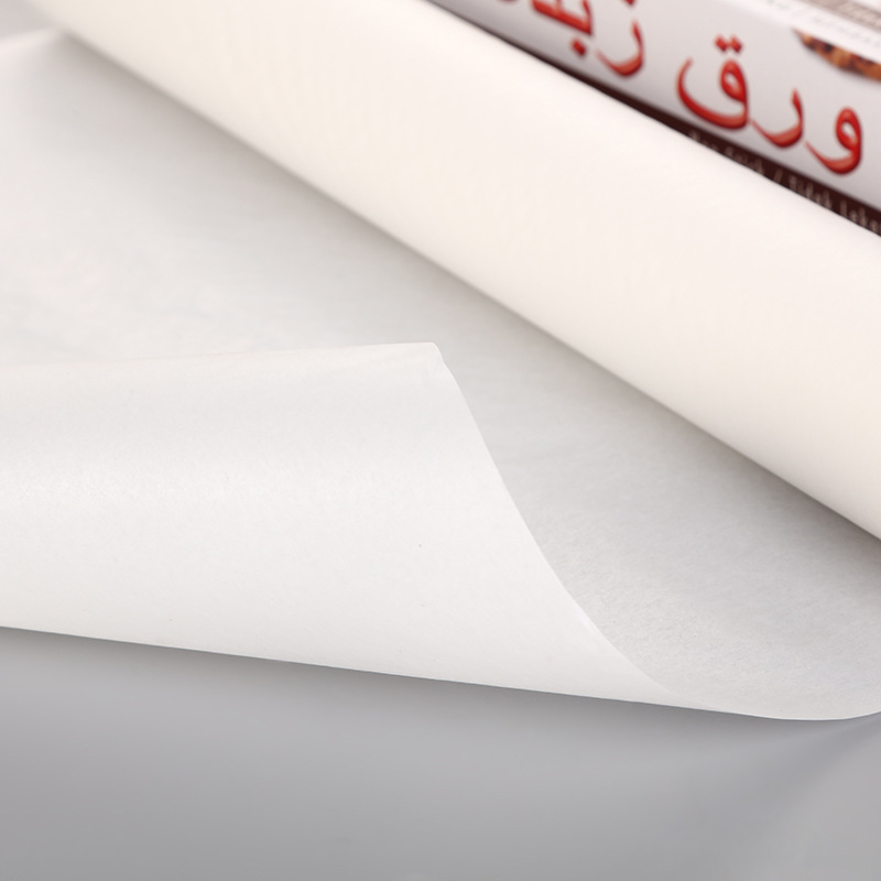 Manufacturer's direct supply oven special barbecue silicone oil paper baking cake biscuits barbecue color packaging silicone oil paper