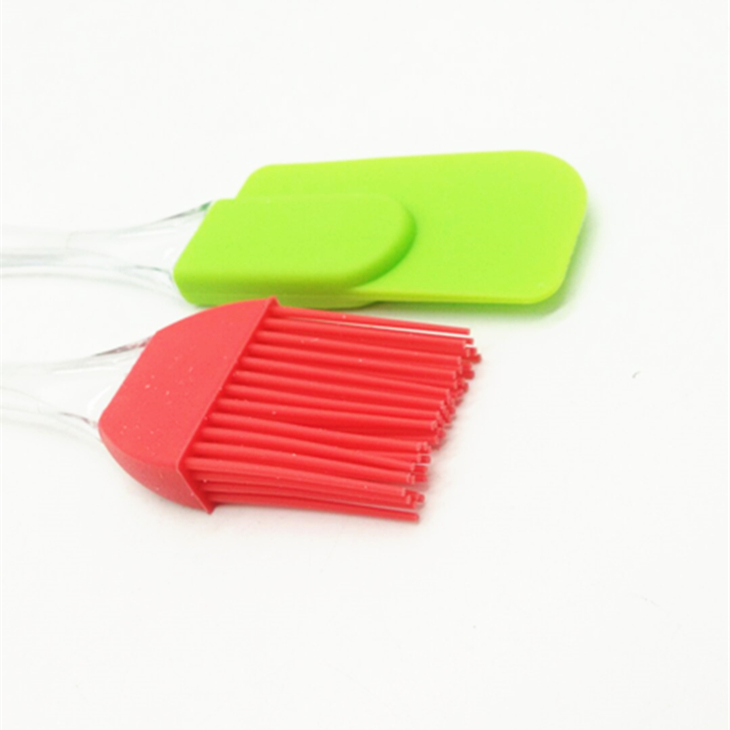 Sunshine Department Store S01A Kitchen Baking Tool Oil Brush, High Temperature Resistant Coating Barbecue Brush, Silicone Scraper