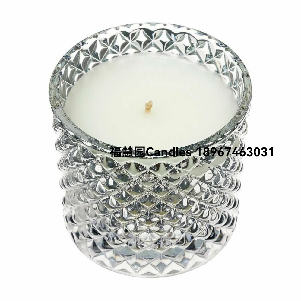 Manufacturer direct sales cross-border soybean wax glass cup aromatherapy candle wedding companion gift birthday gift giveaway